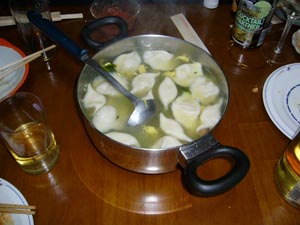 タマゴスープ餃子