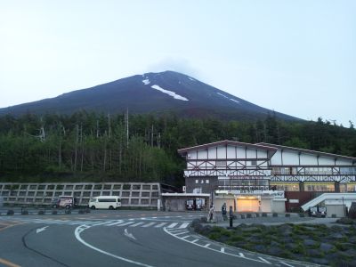 五合目からの富士山